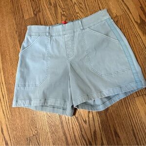 SPANX Twill stretch shorts
